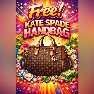🎁🎁FREE Kate Spade Handbag🎁🎁
